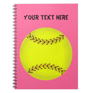 Caderno do softball de Fastpitch