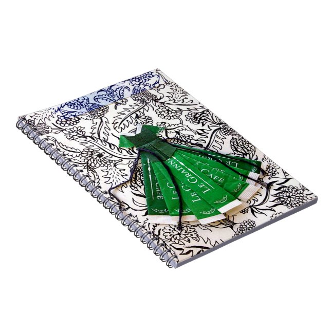 caderno do vestido do café (Lado Direito)