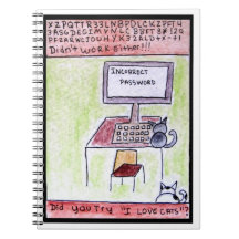 Caderno dos cabouqueiros do gato