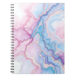 caderno efeito mármore