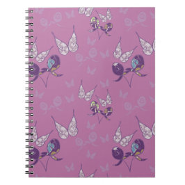 Caderno encadernado em espiral Borboleta Alegria (