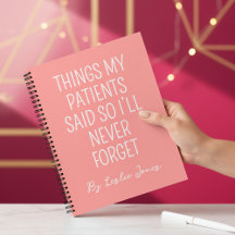 Caderno Engraçado para Enfermeira, Diário Personal