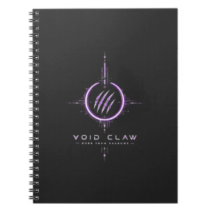 Caderno Escolar Espiral Neon Escuro