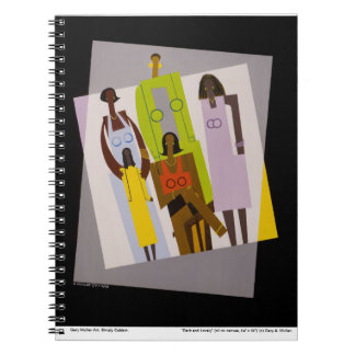 Caderno "escuro e bonito"