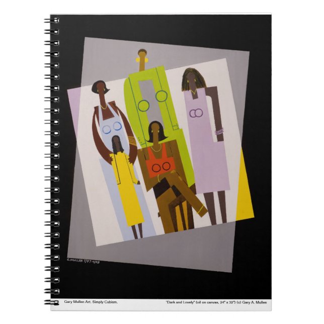 Caderno "escuro e bonito" (Frente)