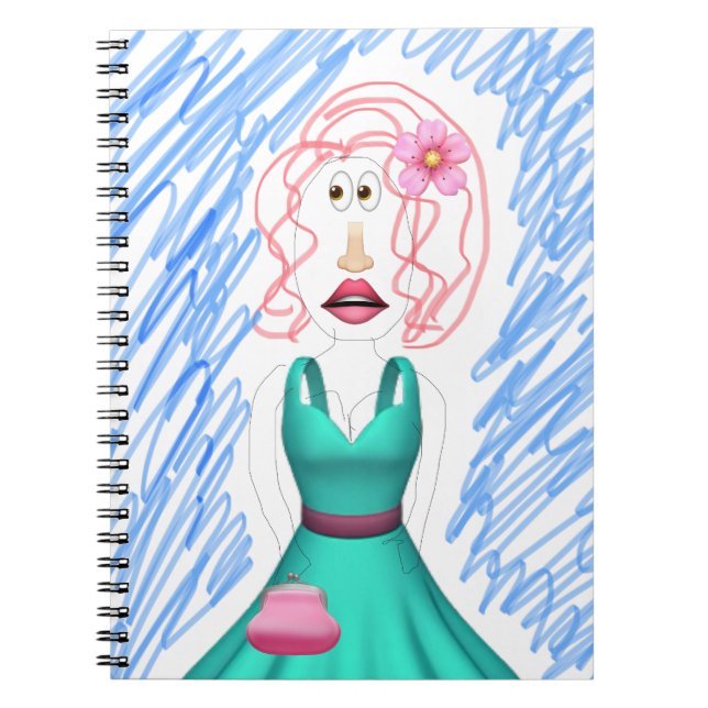 Caderno Espiral  α (Frente)