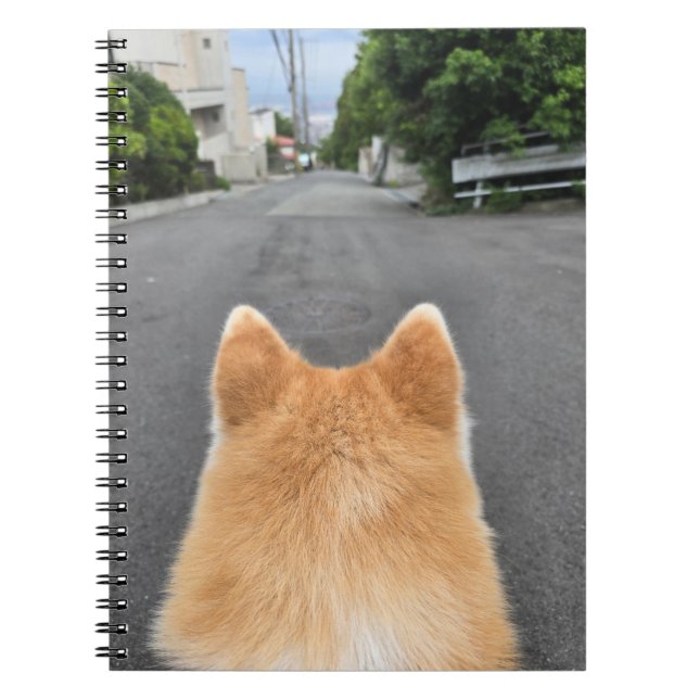 CADERNO ESPIRAL 秋田犬 (Frente)