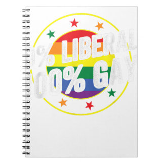 Caderno Espiral 0 Gay Liberal 100 LGBT Design para Conservadores
