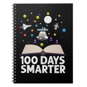 Caderno Espiral 100º Dia De Escola 100 Dias Livros Mais Inteligent