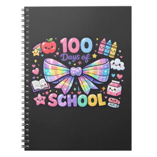 Caderno Espiral 100 Days Of School 