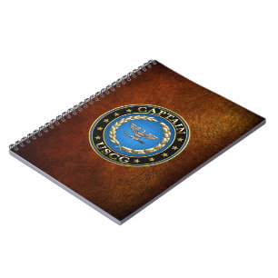 Caderno Espiral [100] Guarda costeira: Capitão (CAPT)
