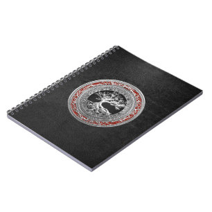 Caderno Espiral [100] Treasure Trove: Árvore Celta da Vida [Prata