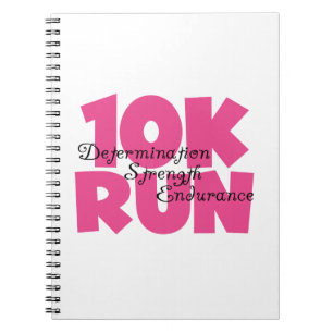 Caderno Espiral 10.000 Esportes Rosa Em Execução