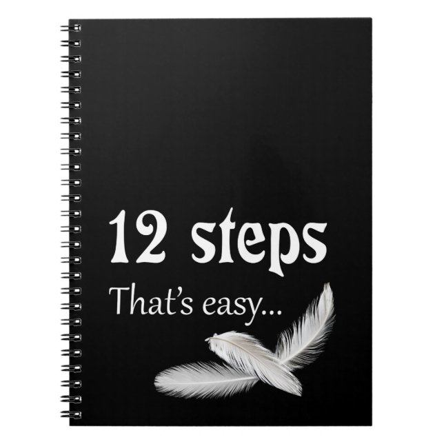 Caderno Espiral 12 etapas (Frente)