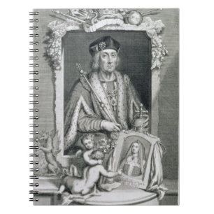 Caderno Espiral 1457-1509) reis de Henry VII (de Inglaterra desde