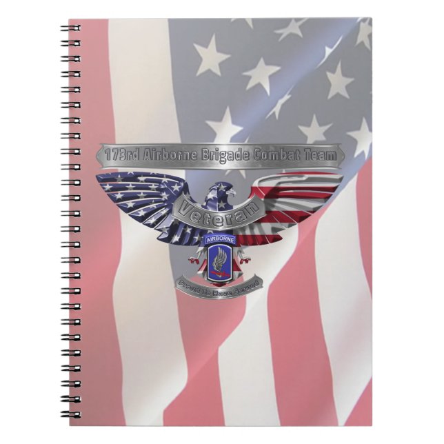 Caderno Espiral 173rd Airborne Brigade (Frente)