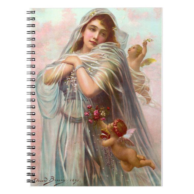 Caderno Espiral 1891 Edouard Bisson The Fiancée (Frente)