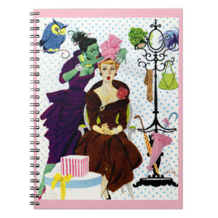 Caderno Espiral 1956 Sussurros ciumenta no ouvido de Gloria