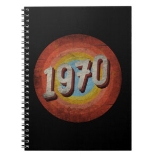 CADERNO ESPIRAL 1970 ANTIGO