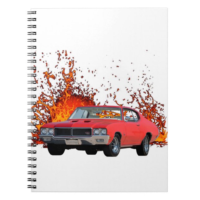 Caderno Espiral 1970 Buick Gran Sport GS (Frente)