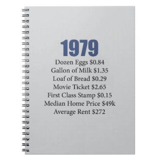 CADERNO ESPIRAL 1979