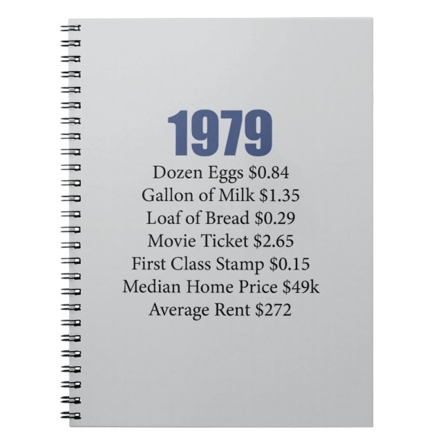 CADERNO ESPIRAL 1979 (Frente)