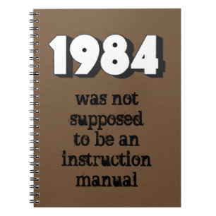 CADERNO ESPIRAL 1984