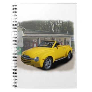 Caderno Espiral 2005 Chevy SSR na nossa série de estações de servi