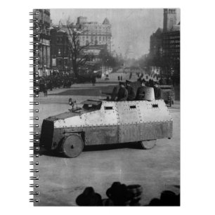 Caderno Espiral 27 de março de 1917: O esquadrão do veículo