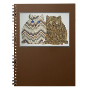 Caderno Espiral 2 Gatos Gordos #1