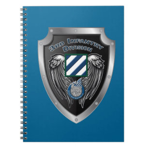 Caderno Espiral 3ª Divisão de Infantaria "Rock of Marne"