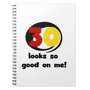 Caderno Espiral 30 me parece tão bom com camisetas e presentes
