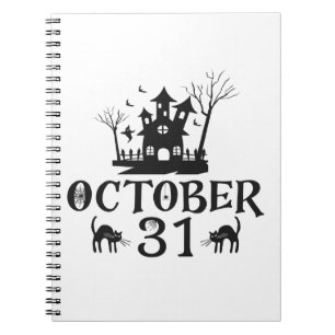 Caderno Espiral 31 de outubro-halloween-outubro-assustador-assusta