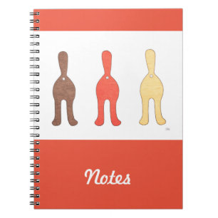 Caderno Espiral 3 Bumbuns Cat 1 Notebook