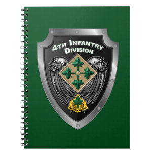 Caderno Espiral 4ª Divisão de Infantaria "Steadfast and Loyal" Pre