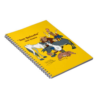 Caderno Espiral 400 anos de @QUIXOTEdotTV de Don Quixote