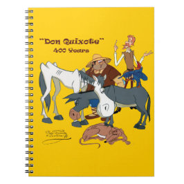 Caderno Espiral 400 anos de @QUIXOTEdotTV de Don Quixote