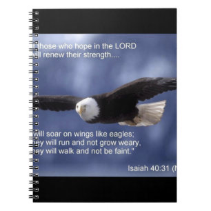 Caderno Espiral 40:31 de Isaiah