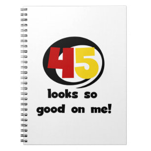 Caderno Espiral 45 olhares tão bons em mim camisas e presentes de
