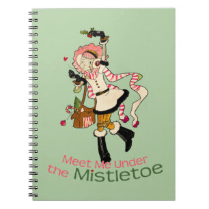 Caderno Espiral 4 monstro pequenos - feriado de Nessa