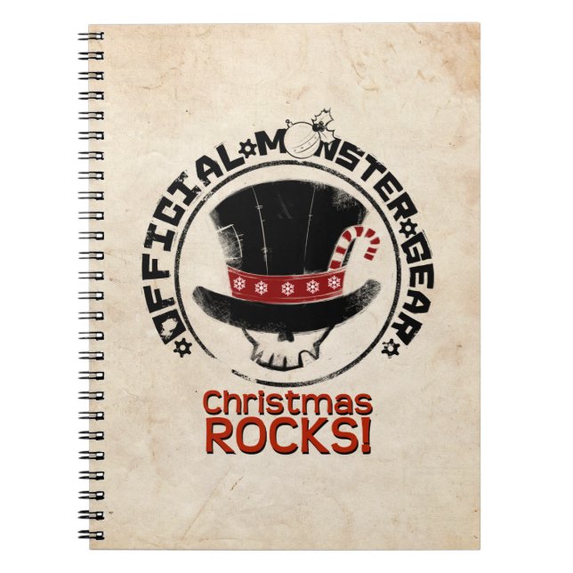 Caderno Espiral 4 Pequenos Monstros - Andy Holiday (Frente)