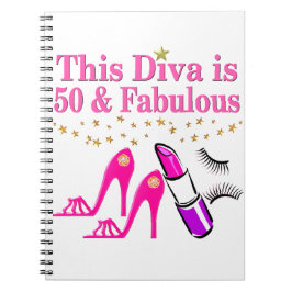 CADERNO ESPIRAL 50 E DIVA FABULOSA