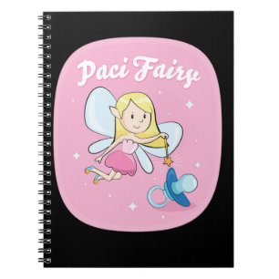 Caderno Espiral 59.Fada Pacificadora para Raparigas Fada Paci Fada