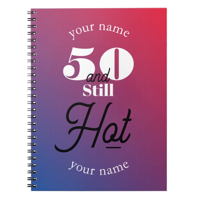 Caderno Espiral 5O e ainda quente (Frente)