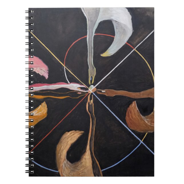 Caderno Espiral 6386-Hilma af Klint Group IX SUW The Swan No.7 (Frente)