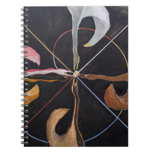 Caderno Espiral 6386-Hilma af Klint Grupo IX SUW O Cisne Nº7