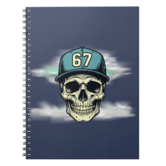 Caderno Espiral 67 Skull