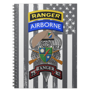 Caderno Espiral 75º Regimento Ranger