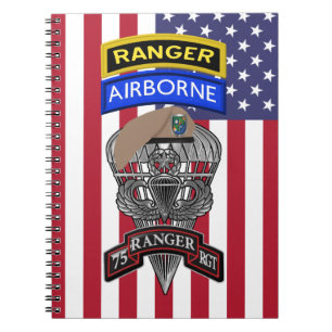 Caderno Espiral 75º Regimento Ranger