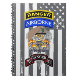 Caderno Espiral 75º Regimento Ranger